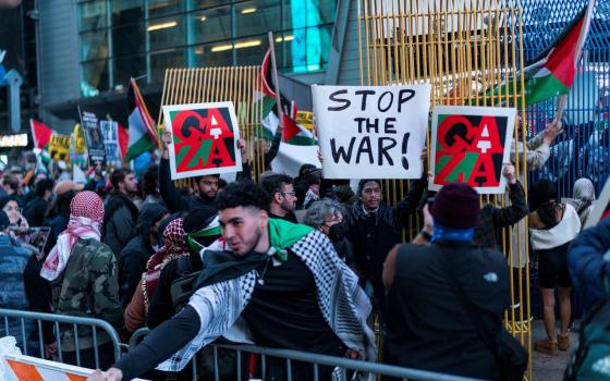 احتجاج داعم لفلسطين لطلاب نيويورك