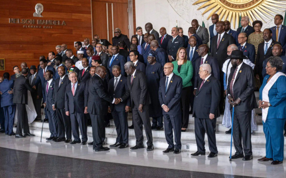 أعضاء قمة الاتحاد الأفريقي