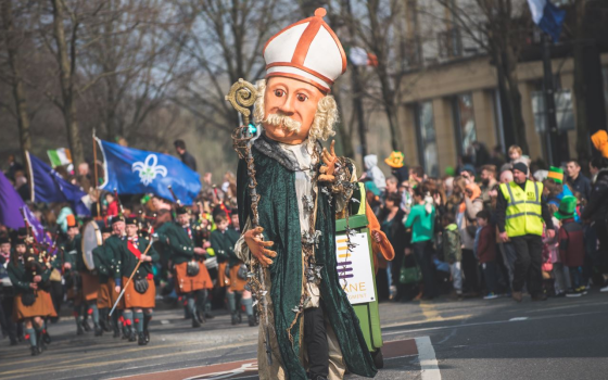 احتفال بيوم القديس باتريك في الولايات المتحدة الأمريكية