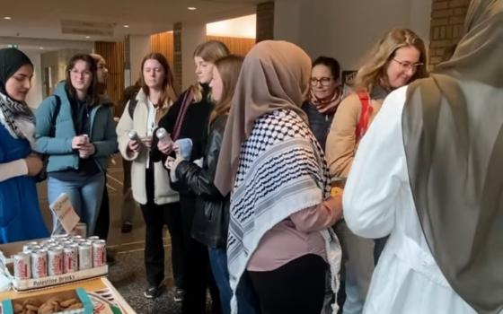 احتجاج في جامعة جوتنبرغ تنديدًا بالتعاون مع المؤسسات الإسرائيلية