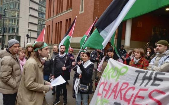وقفة تضامنية مع معتقلي "حركة فلسطين" في مانشستر