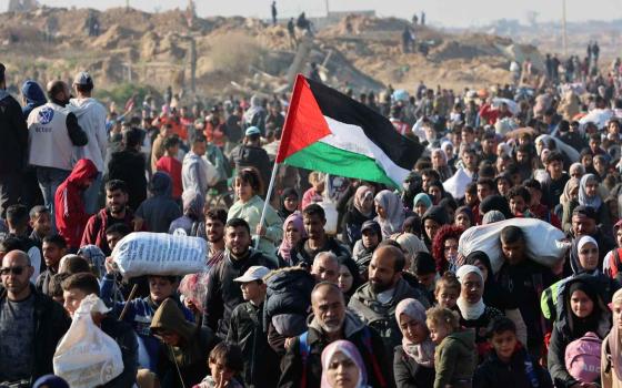 مظاهرة داعمة لفلسطين