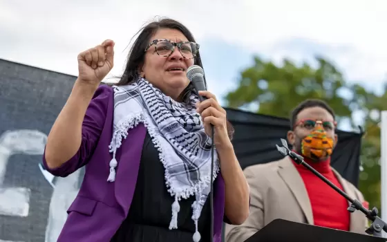 تصريح عضو الكونغرس الأمريكي، رشيدة طليب حول اعتقال محمود خليل