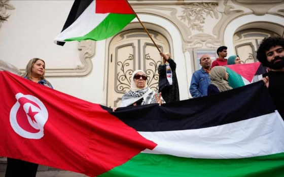 تونسيون يتظاهرون تنديدًا باستمرار الإبادة بغزة