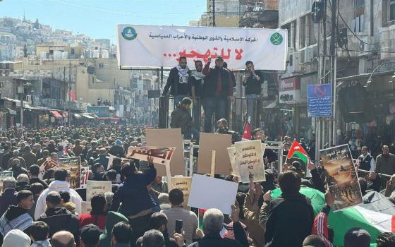 "لا للتهجير".. مظاهرات في الأردن والمغرب تنديدًا بمخطط ترامب