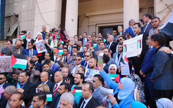 بوقفة مرتقبة.. محامو مصر يتضامنون أمام نقابتهم دعمًا لغزة