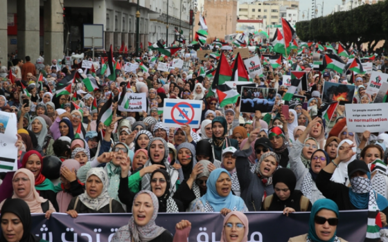 30 مدينة مغربية تتظاهر لأجل غزة في 3 أيام