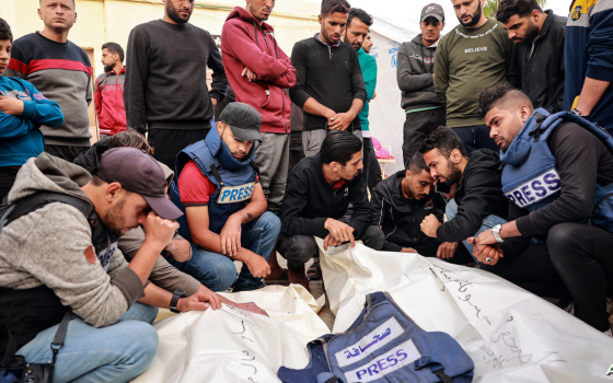 تصريح أحمد رشيد خطابي رئيس قطاع الإعلام بالجامعة العربية حول ارقام الشهداء  