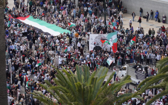 لليوم الثالث.. آلاف الطلاب المغاربة يتظاهرون دعما لغزة ورفضا للتهجير