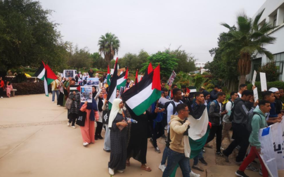 وسط رفض طلابي.. جامعة مغربية تعلق الدراسة منعًا لفعالية داعمة لفلسطين  