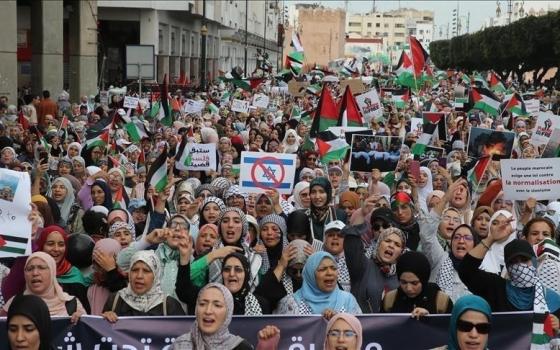 في عيد العمال.. نقابات المغرب تتظاهر ضد التطبيع مع الاحتلال