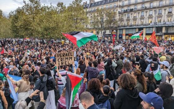 متظاهرون فرنسيون يدعون لمقاطعة الاحتلال دعمًا لغزة