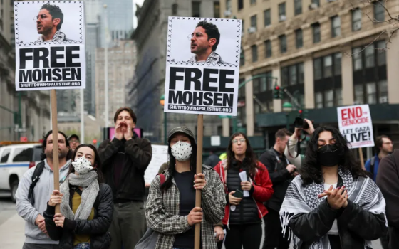 بأمر من قاضي أمريكي.. الإفراج عن الطالب بجامعة كولومبيا محسن مهداوي