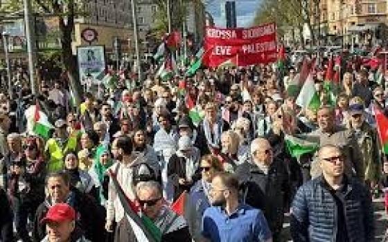 مظاهرات في شوارع ستوكهولم تنديدًا بالمجاعة والإبادة بغزة