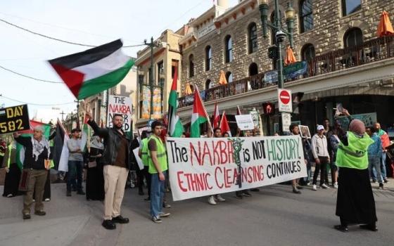 في كالجاري  الكندية.. وقفة تضامنية إحياءً للنكبة وتنديدًا بجرائم الاحتلال في غزة