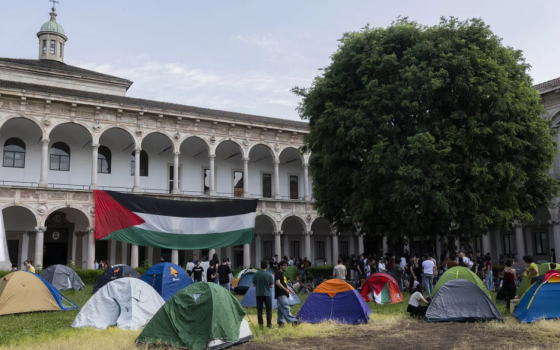 إعادة إحياء مخيم “جباليا” الطلابي بجامعة بروكسل الحرة
