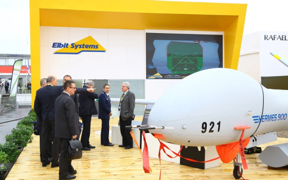 دعوى ضد معرض باريس الجوي بسبب شركات أسلحة إسرائيلية