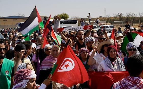 احتجاج مرتقب في تونس لمساندة قافلة الصمود