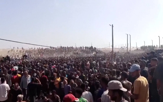 "الخطة الأميركية الإسرائيلية فشلت، والمساعدات تُستخدم كأداة للتهجير القسري ضمن استراتيجية للتطهير العرقي".  منظمة "أطباء بلا حدود"  