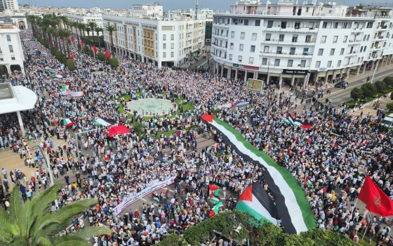 بأول أيام العيد.. 40 مدينة مغربية تتظاهر نصرةً لفلسطين