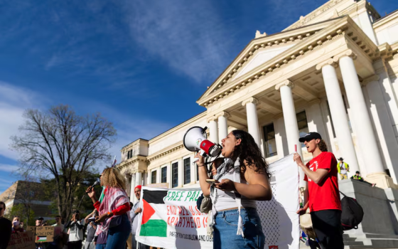 “لا مكان أعود إليه”..  احتجاج داعم لفلسطين في ولاية “يوتا” الأمريكية