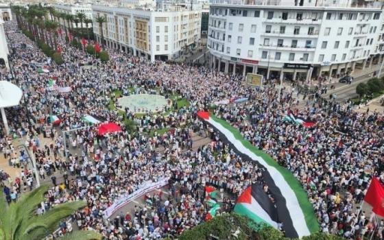 لمراقبة داعمي فلسطين.. السفارة الأمريكية بالمغرب تشترط تعديل خصوصية حسابات التواصل