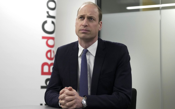 الهلال الأحمر الفلسطيني يعرض واقع غزة أمام الأمير ويليام