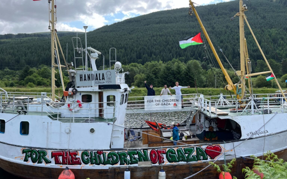 انطلاق سفينة "حنظلة" من "غاليبولي" إلى غزة غدًا