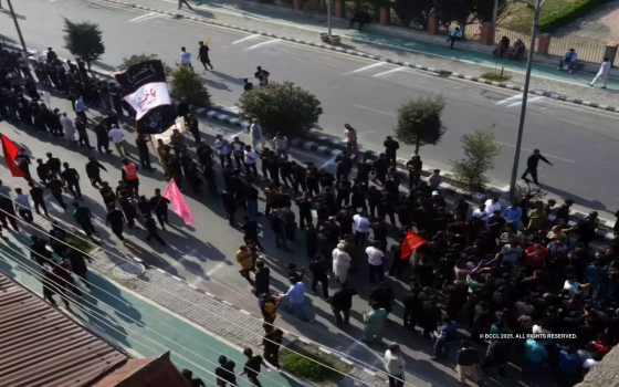 الشرطة الهندية تقمع مظاهر دعم فلسطين في مواكب محرم