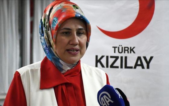 ما يجري في غزة ليس مجرد أزمة إنسانية، بل اختبار للقانون الدولي الإنساني والمعايير العالمية فاطمة مريتش يلماز، رئيسة الهلال الأحمر التركي