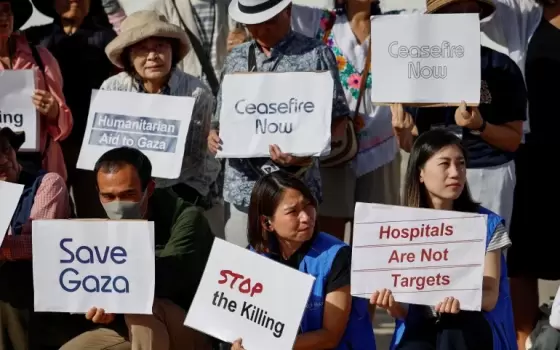 في اليابان احتجاج ضد مشاركة الاحتلال في مؤتمر “سايبرتك طوكيو 2025"