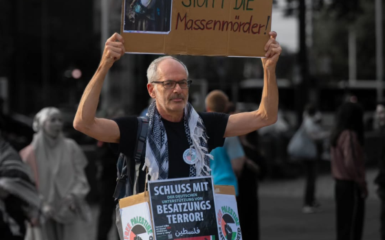 "أوقفوا الإبادة في غزة" ألمانيون يتظاهرون في شوارع هانوفر