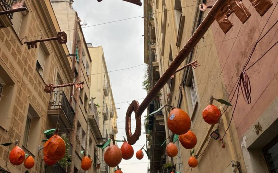 حضور مظاهر الدعم لفلسطين بمهرجانات غراسيا