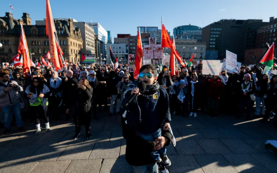 أوتاوا تلغي مخالفات الضوضاء بحق متظاهرين مؤيدين لفلسطين