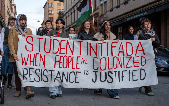 “مصممون على مطالبنا”.. إدارة غوتنبرغ تعرقل مقترح الطلاب لمقاطعة الاحتلال  