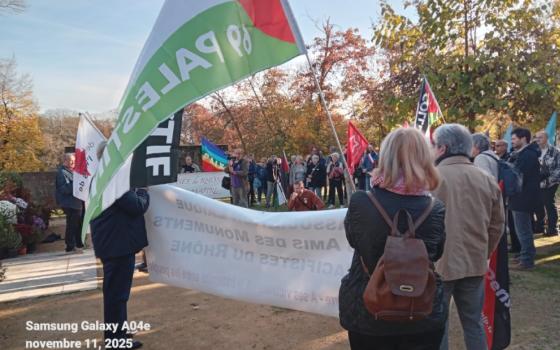 مسيرة سلمية في ليون رفضًا للحرب والإبادة في غزة