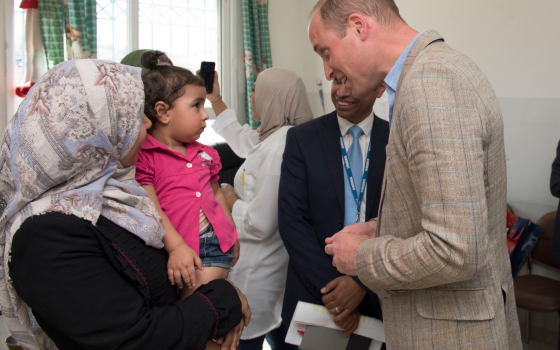 الأمير ويليام يثني على شجاعة أطفال غزة المتلقين للعلاج ببريطانيا