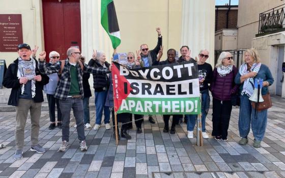 احتجاج في برايتون يطالب بمقاطعة الاحتلال وفرض عقوبات عليه