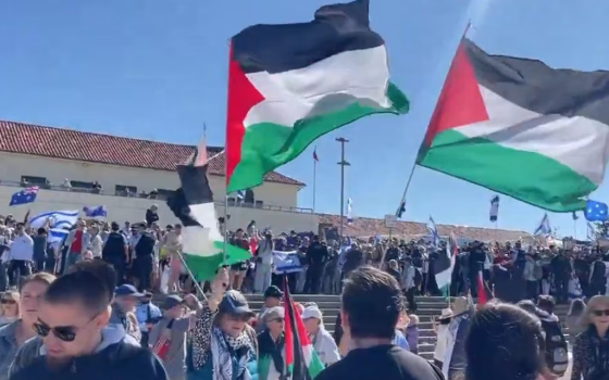 احتجاجات داعمة لفلسطين في عيد الأب بأستراليا