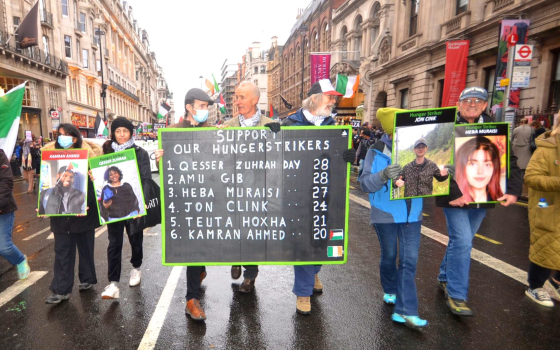 عريضة عاجلة لدعم مضربي “حركة فلسطين” عن الطعام