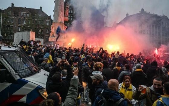 مواجهات في بولونيا ضد مشاركة "مكابي تل أبيب" في مباراة أمام فيرتو...يوم عمل عالمي مرتقب لمقاطعة شركتي "ريبوك" و"شيفرون"