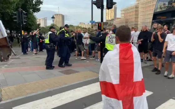 استهداف مبنى وزارة العدل ببريطانيا واحتجاج أمام "BBC" في بريستول...احتجاجات أمام "كارفور" في إسبانيا و "ماكدونالدز" في بلجيكا