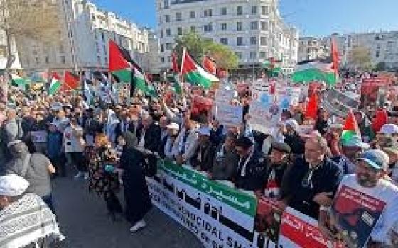 حركة المقاطعة في المغرب تدين وصول سفينة ميرسك لمرافئها..احتجاجات مستمرة دعمًا لنشطاء حركة فلسطين