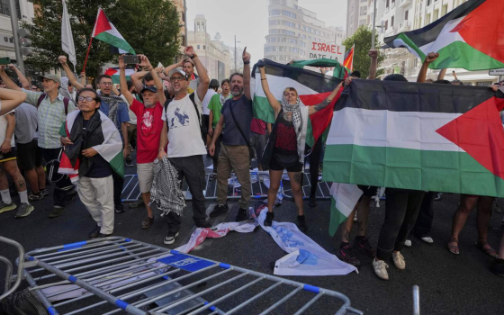 احتجاجات طلابية بإيطاليا تطالب باستبعاد الاحتلال من الألعاب الأولمبية