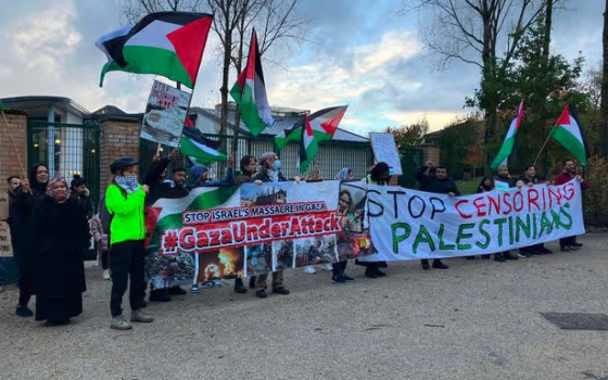 احتجاجات داعمة لفلسطين في إسبانيا وبريطانيا وألمانيا