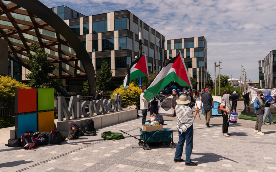 احتجاج مستمر لموظفي “مايكروسوفت” تنديدًا بدعم الشركة للاحتلال