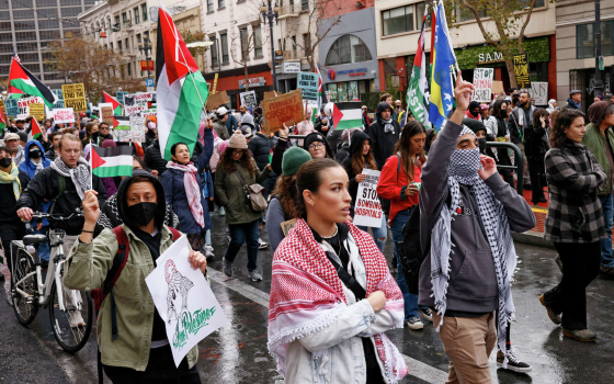 إضراب تضامني مرتقب في جامعة سان فرانسيسكو