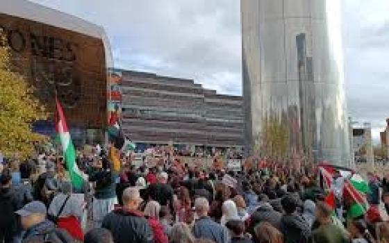 "لا لدعم اقتصاد الإبادة" احتجاج داخل أحد متاجر "هوم بارغينز" في  أيرلندا