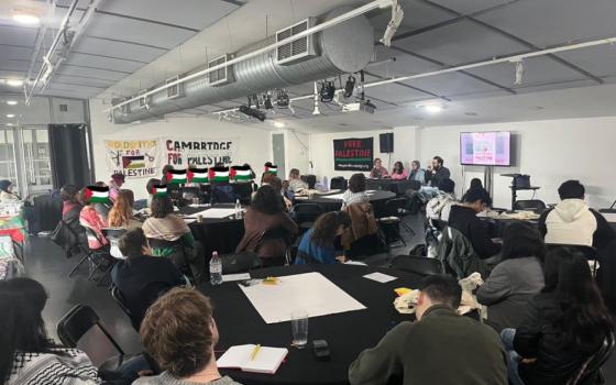 طلاب بريطانيون يجتمعون في المؤتمر الوطني من أجل فلسطين