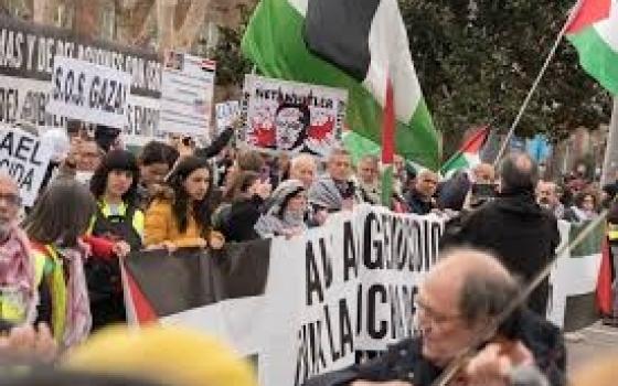 احتجاج ضد مباراة مع فريق إسرائيلي في إسبانيا